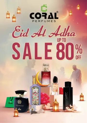 Eid Al Adha Sale Up To 80% Off من عطر كورال أبو ظبي الإمارات